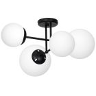 Lampa sufitowa LIMA BLACK 4xE14 