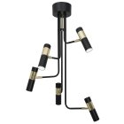 Lampa sufitowa DALLAS GOLD 5xGU10 