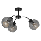  Lampa sufitowa SOFIA SMOKED LONG 3xE27 