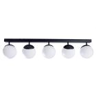  Lampa sufitowa SFERA BLACK 5xE14 