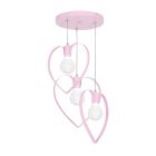  Lampa wisząca AMORE PINK 3xE27 