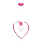  Lampa wisząca AMORE DARK PINK 1xE27 