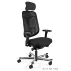 Fotel ergonomiczny, biurowy, Grid