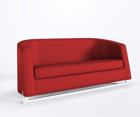 Sofa Noble | chromowana podstawa | kolory