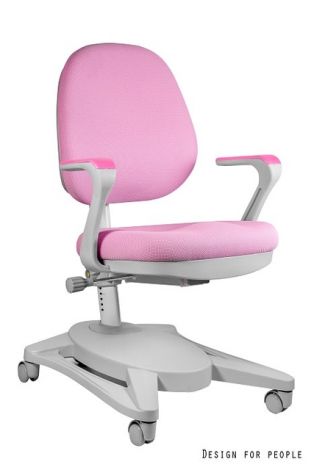 Krzesło regulowane dziecięce Gabby różowe