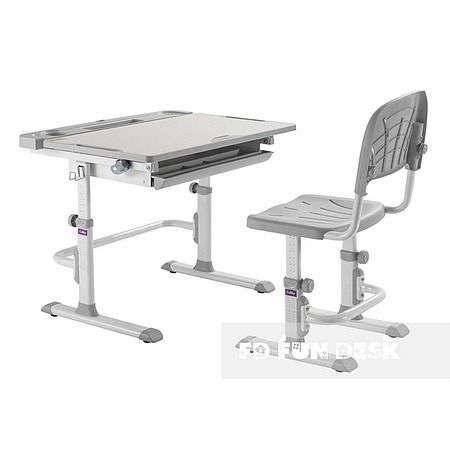 Zestaw biurko regulowane z krzesłem Disa / kolory