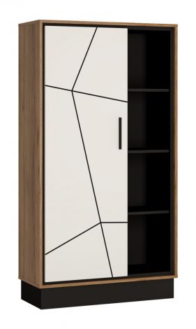 Regał z drzwiami BROLO 85x160 cm Meble Wójcik