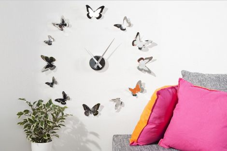 Zegar przestrzenny Butterflies 