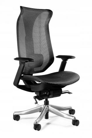 Fotel ERGONOMICZNY krzesło obrotowe FOCUS Siatka | NOWE BHP