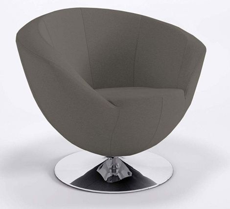 Fotel Only Plus - talerz chrom | kolory