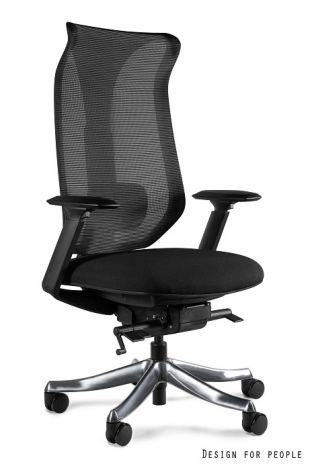 Fotel ERGONOMICZNY krzesło obrotowe FOCUS Tkanina | NOWE BHP