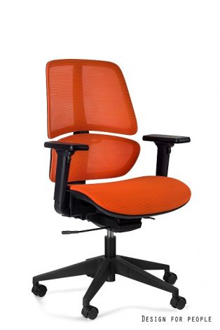 Fotel obrotowy, ergonomiczny ERGO LOW Unique | kolory | NOWE BHP