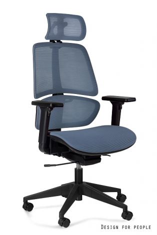 Fotel obrotowy, ergonomiczny ERGO Unique | kolory | NOWE BHP