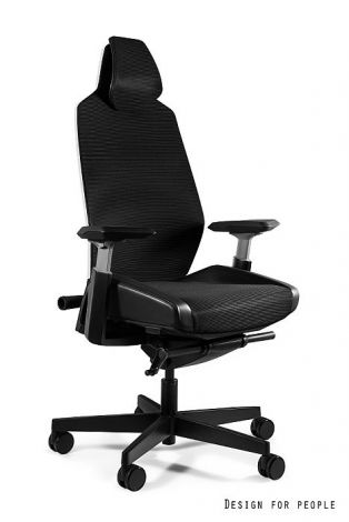 Fotel obrotowy, ergonomiczny, krzesło gamingowe RONIN siatka Unique