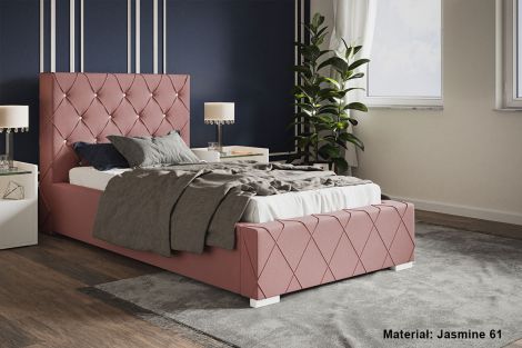 Łóżko tapicerowane BED 4