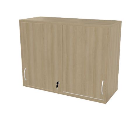 HEBE TS131 szafka nadstawkowa z przesuwnymi drzwiami 100,2x40x76 cm