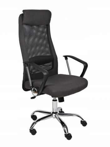 Krzesło biurowe XY-6218 wysokie siatkowe oparcie