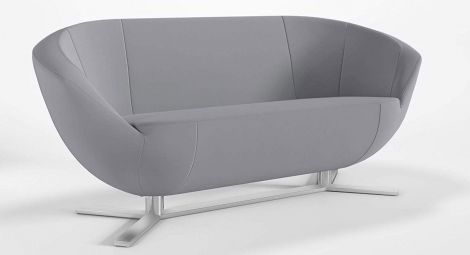 Sofa Only Plus - chromowana podstawa | kolory