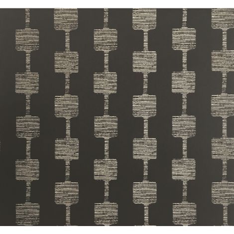 Tapeta nowoczesne retro geometryczna czarna Mid Century York Y6220403