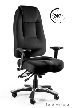 Fotel biurowy, pracowniczy, z atestem pracy 24/7 COMMANDER | NOWE BHP