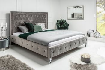 Łóżko ozdobnie tapicerowane Extravagancia 160x200 cm