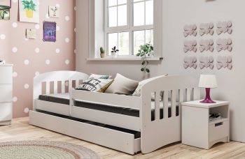 Łóżko dziecięce Classic 1 - 140x80 cm | kolory