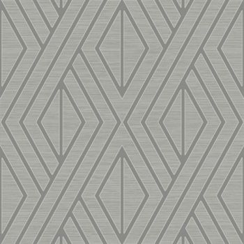 Tapeta Shimmer Geometric Grey Metallic UK30507