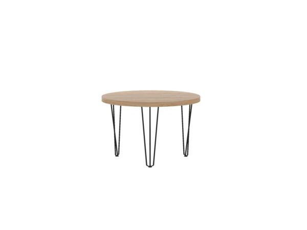 Ława (dąb złoty craft + nogi III) Fi80