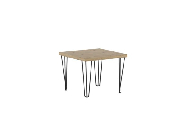 Ława  (dąb artisan + nogi III) 67×67