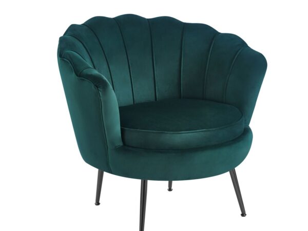 Fotel velvet  (B) – Riviera 38 zielony