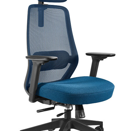Fotel ergonomiczny SONIC, niebieski