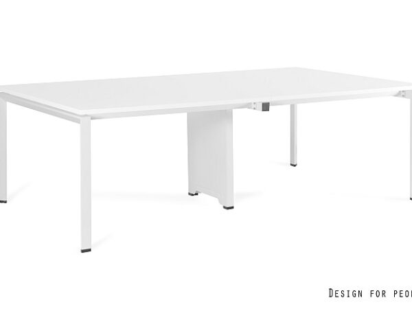 PASON – WORKSTATION 4 – BIAŁY – STELAŻ I BLAT – 240X140 CM – YZ-02 BIAŁY