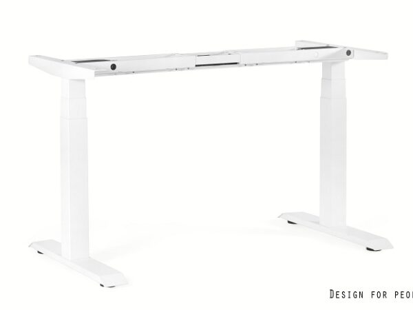 Stelaż do biurka elektrycznego FIGHTER SINGLE DESK – Biały