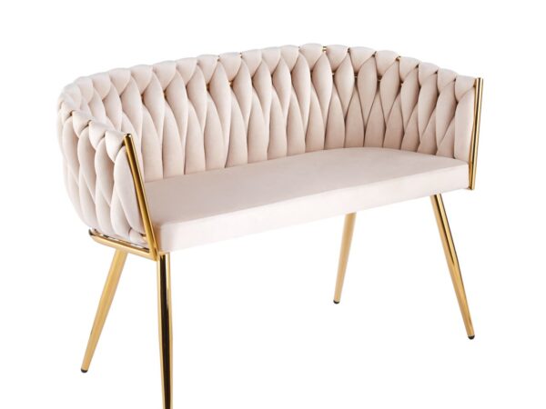 Sofa velvet  - Riviera 06 beżowa