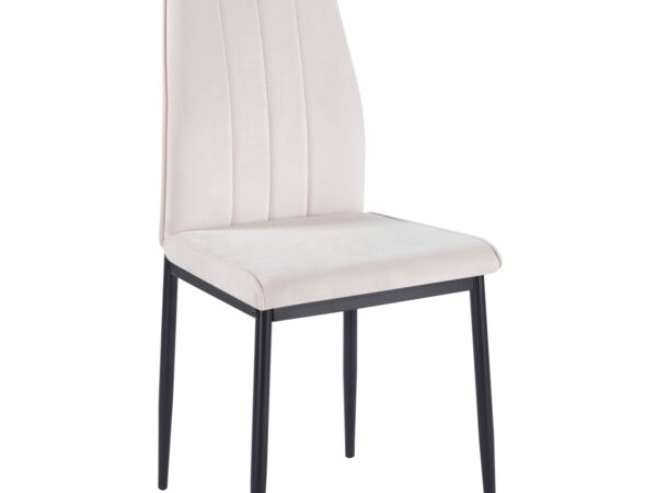 Krzesło velvet – Riviera 06 beżowe