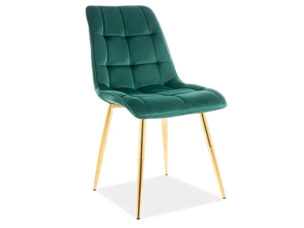 Krzesło Chic Złoty Velvet