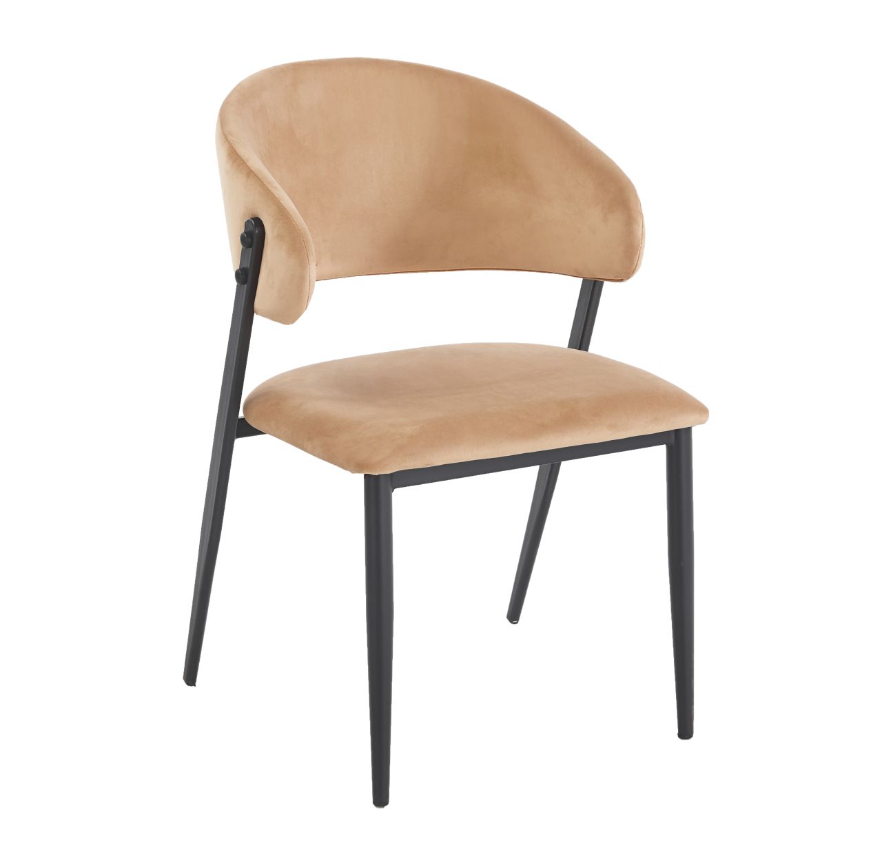 Krzesło cappuccino velvet Riviera 24