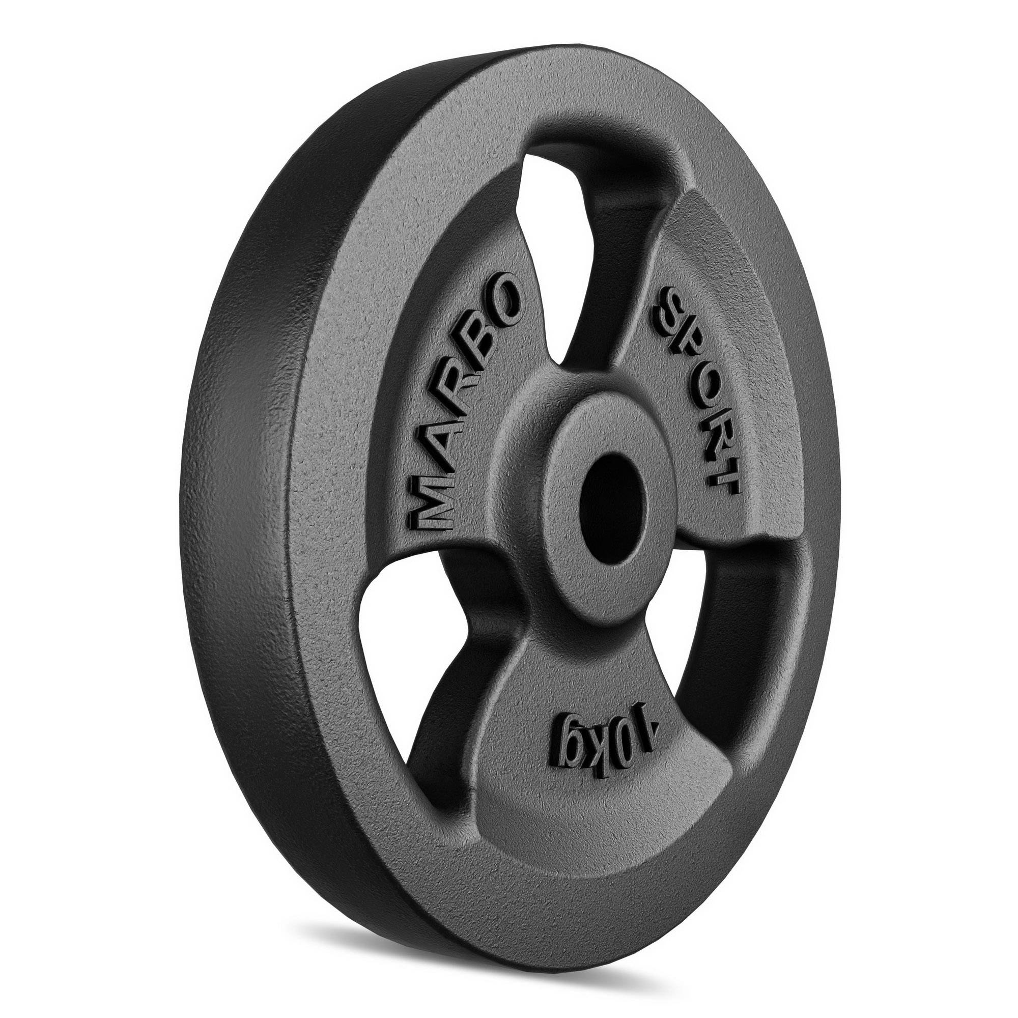 Obciążenie żeliwne 10 kg MW-O10-kier - Marbo Sport - obrazek 3