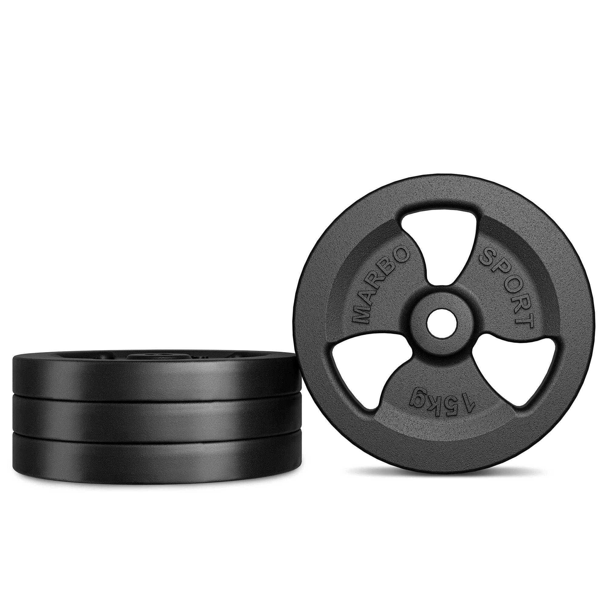 Obciążenie żeliwne 15 kg MW-O15-kier - Marbo Sport - obrazek 2