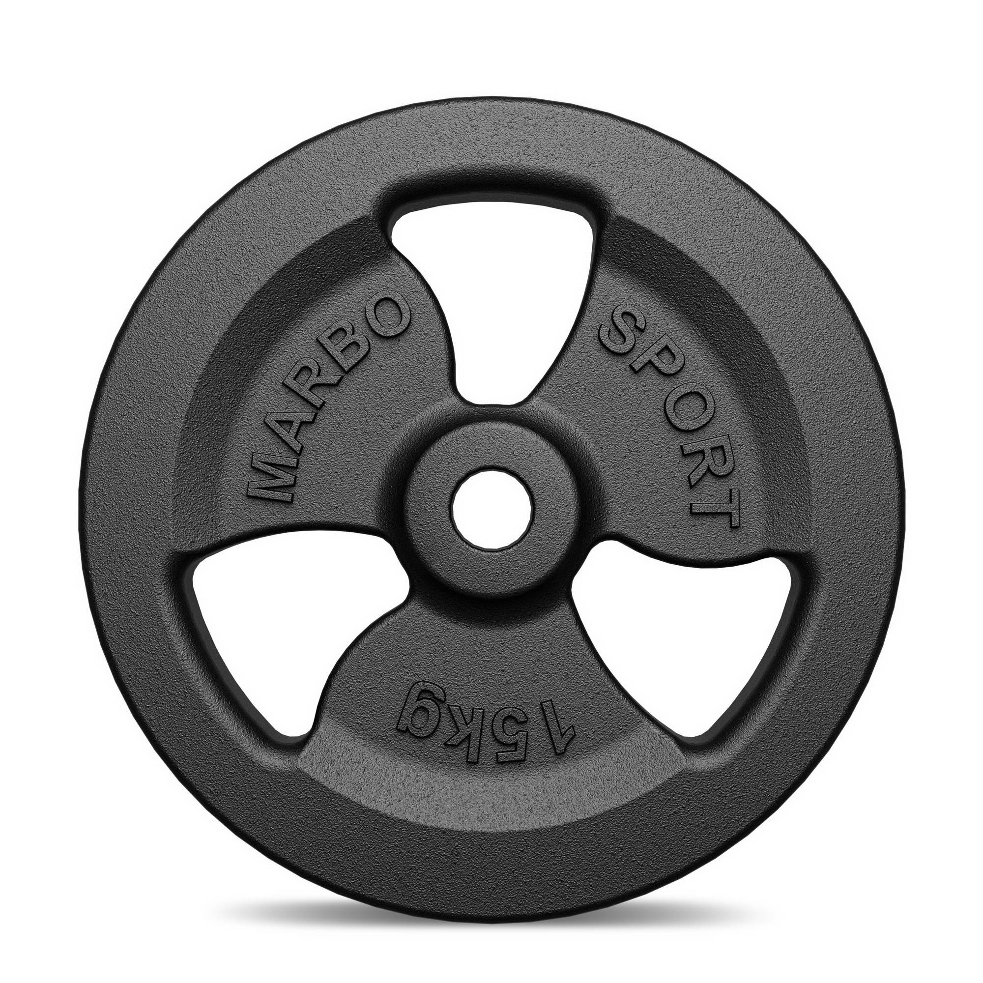 Obciążenie żeliwne 15 kg MW-O15-kier - Marbo Sport - obrazek 4
