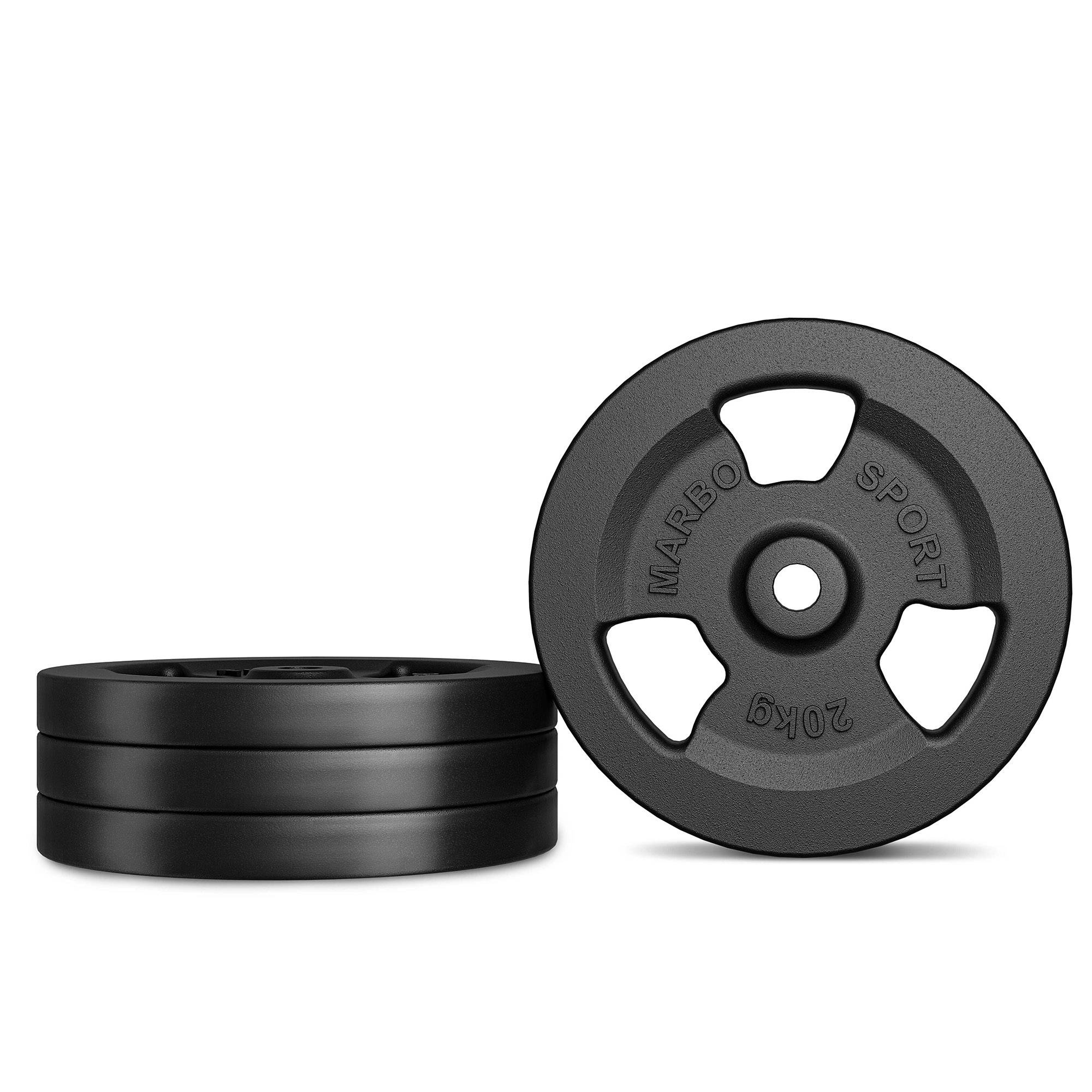 Obciążenie żeliwne 20 kg MW-O20-kier - Marbo Sport - obrazek 2