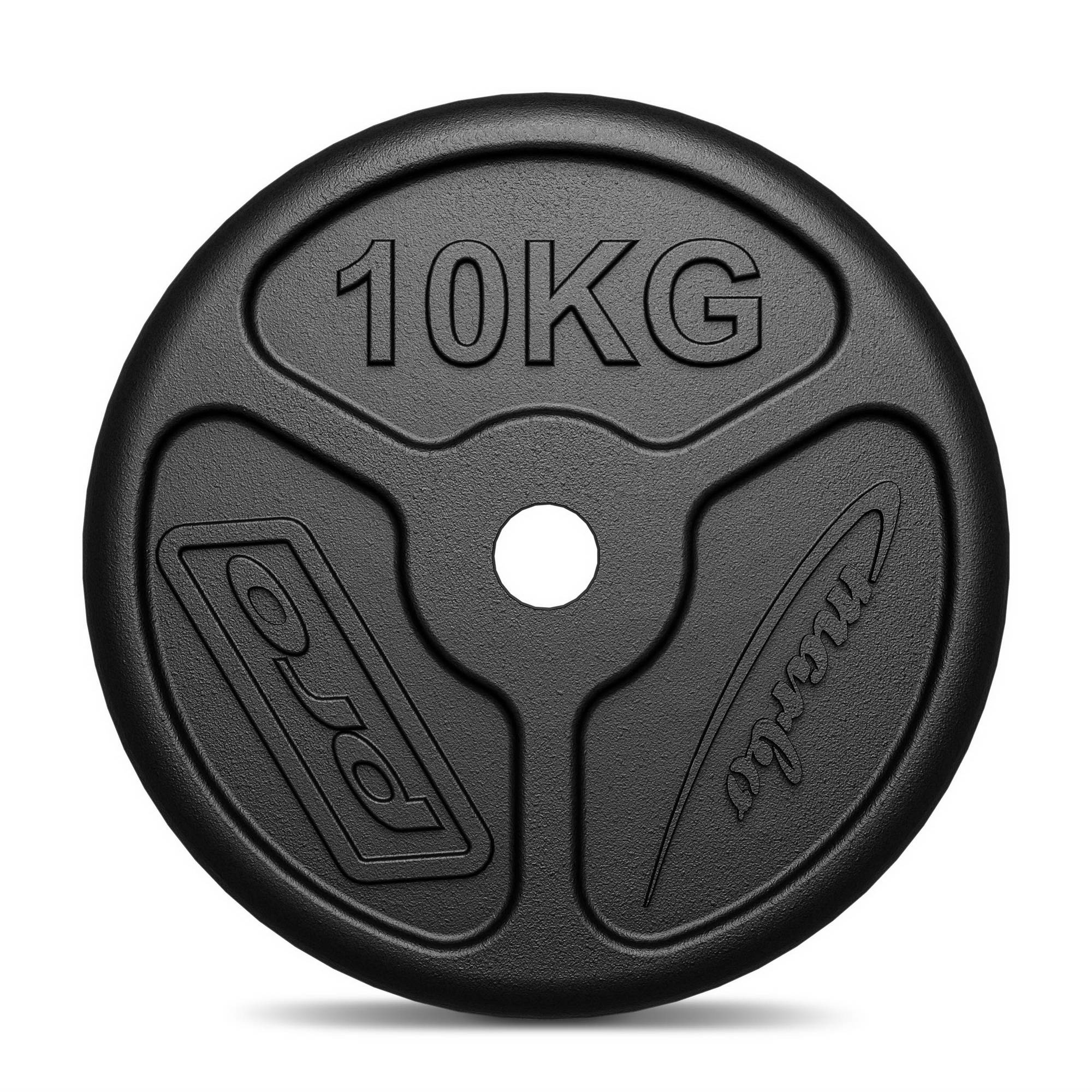 Obciążenie żeliwne 10 kg SLIM MW-O10-slim - Marbo Sport - obrazek 3