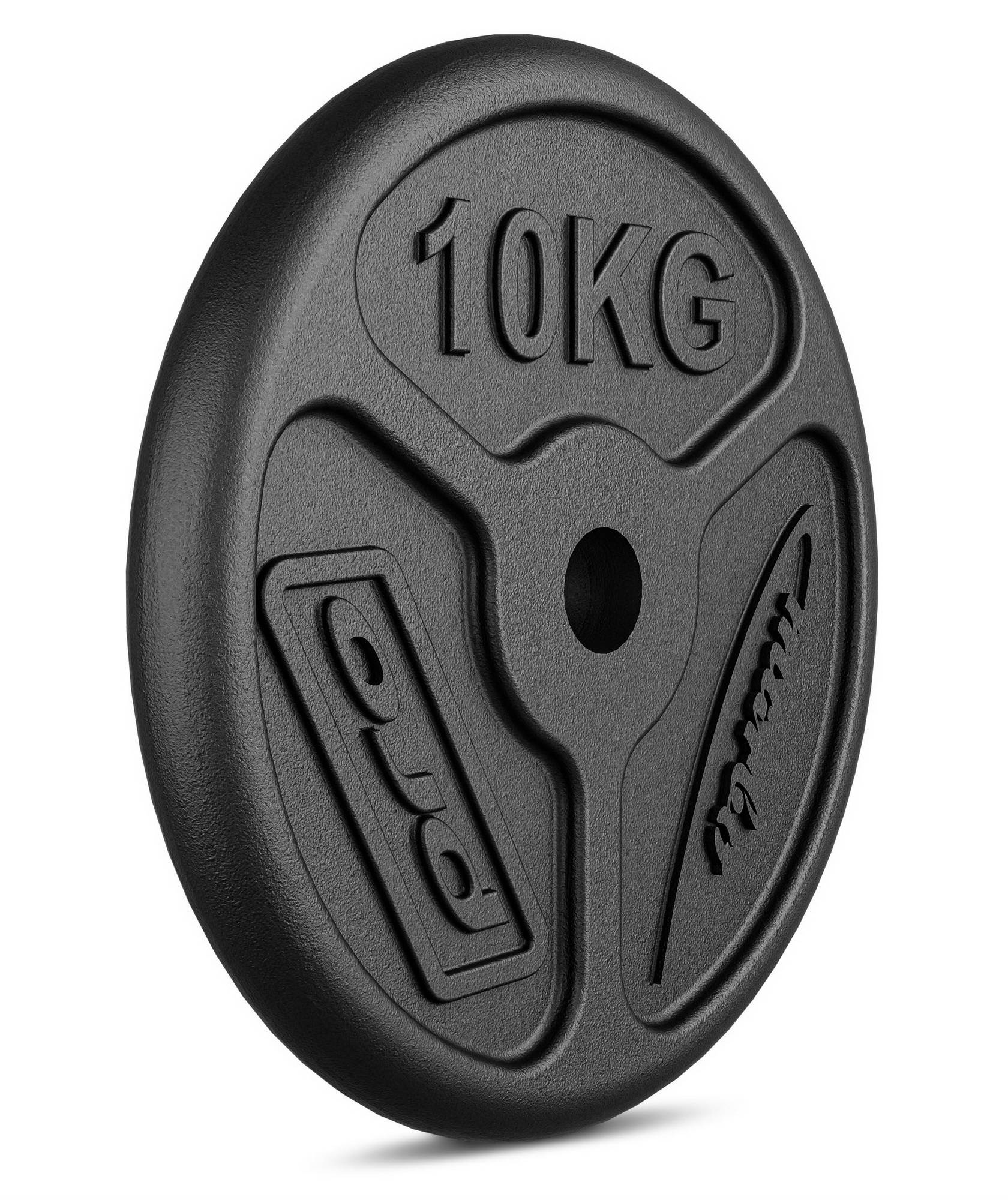 Obciążenie żeliwne 10 kg SLIM MW-O10-slim - Marbo Sport - obrazek 4