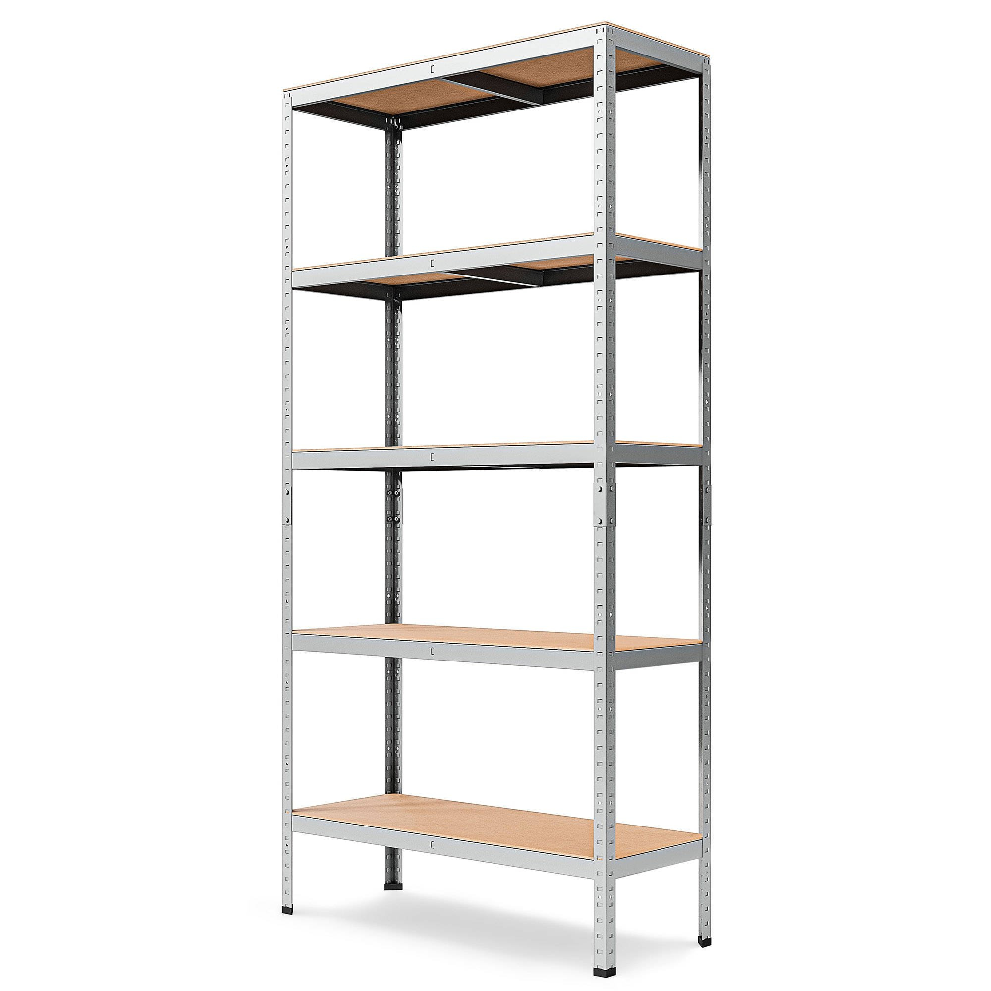 Regał magazynowy Standard II 180x100x40 5P 1000 kg