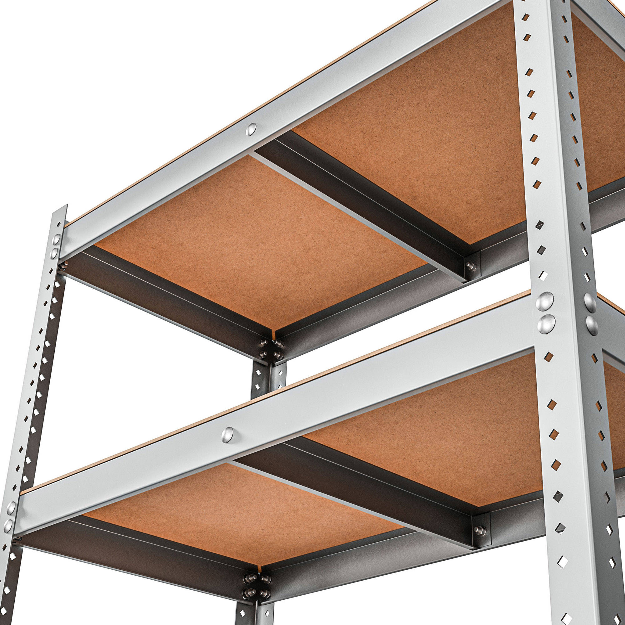 Regał magazynowy Hard II 200x120x60 5P 2500 kg - obrazek 4