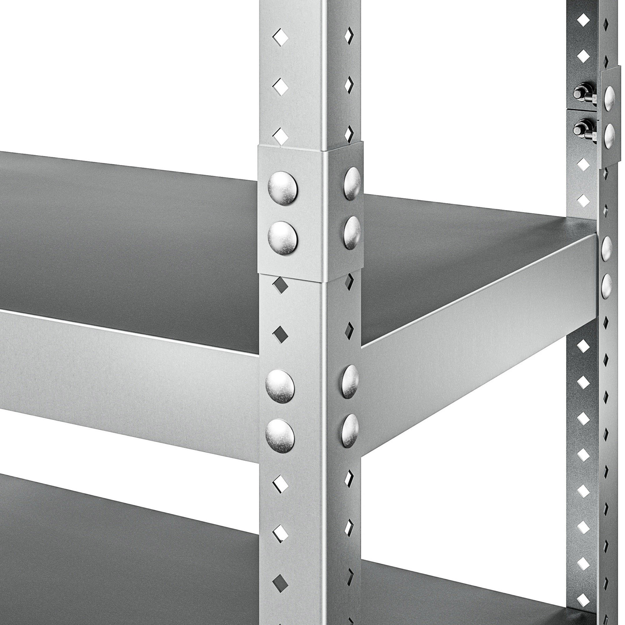 Regał metalowy Hard Metal 240x100x50 6P 1350 kg - obrazek 3