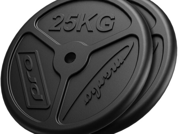 Zestaw obciążeń żeliwnych slim 50 kg / 2 x 25 kg - Marbo Sport