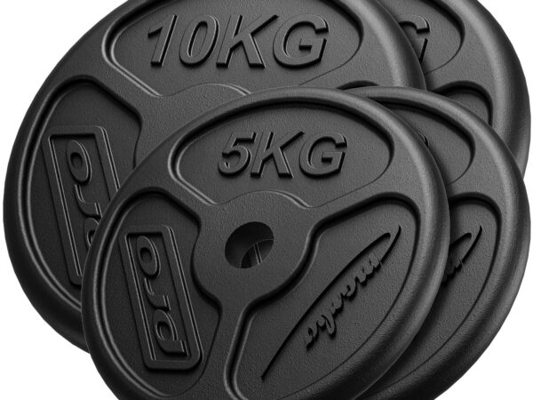 Zestaw obciążeń żeliwnych slim 30 kg / 2 x 10 kg + 2 x 5 kg - Marbo Sport
