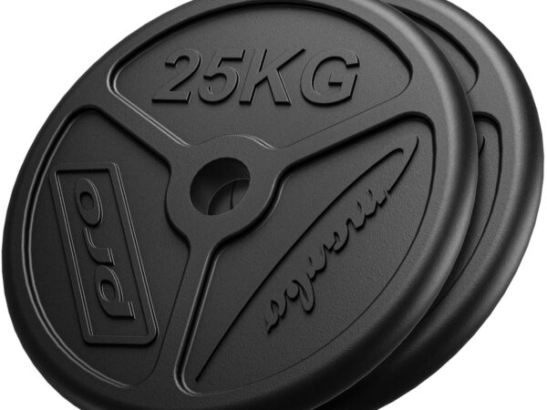 Zestaw obciążeń żeliwnych olimpijskich 50 kg / 2 x 25 kg MW-2x25KG-OLI - Marbo Sport