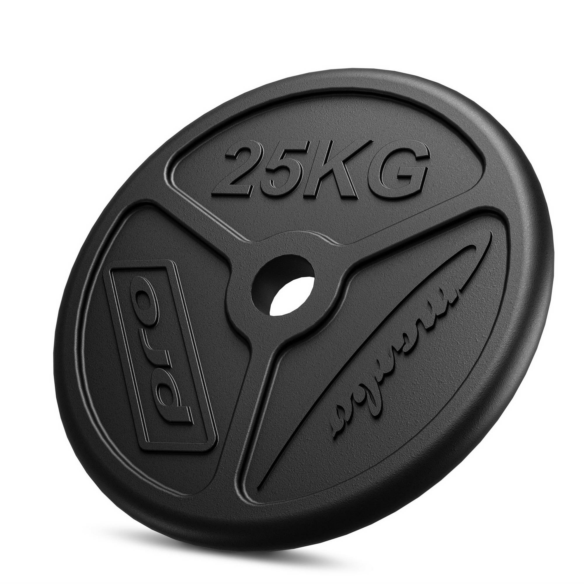 Zestaw obciążeń żeliwnych olimpijskich 50 kg / 2 x 25 kg MW-2x25KG-OLI - Marbo Sport - obrazek 2